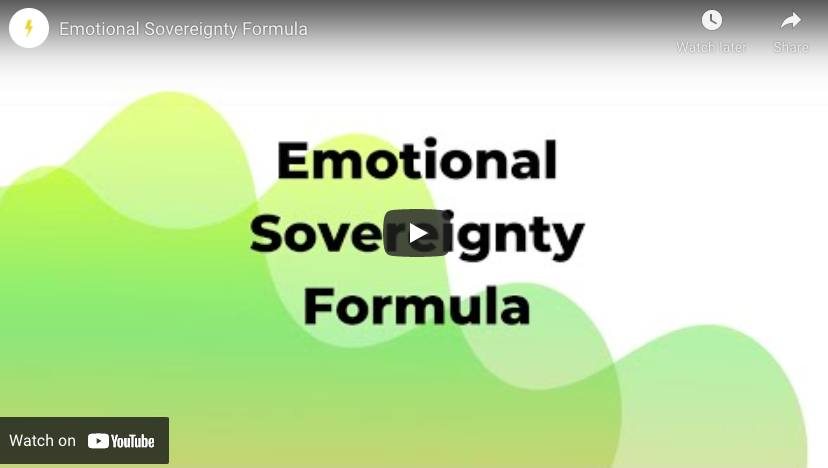 Emotional Sovereignty Formula
